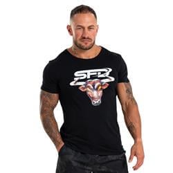 T-SHIRT BULL BLACK