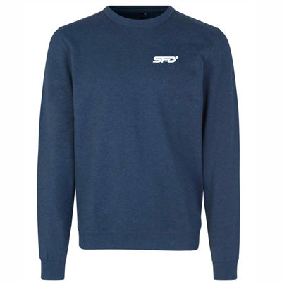 SFD WEAR Core Premium Blue Melange sweatshirt
