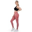 Seamless Leggings Push UP Red Melange (1szt)