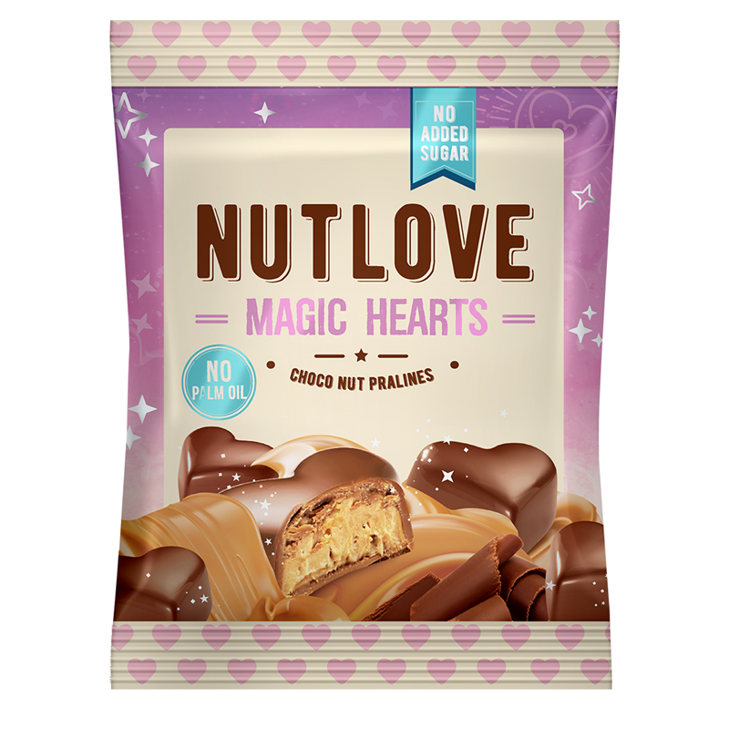 ALLNUTRITION NUTLOVE Magic Hearts Choco Nut Pralines