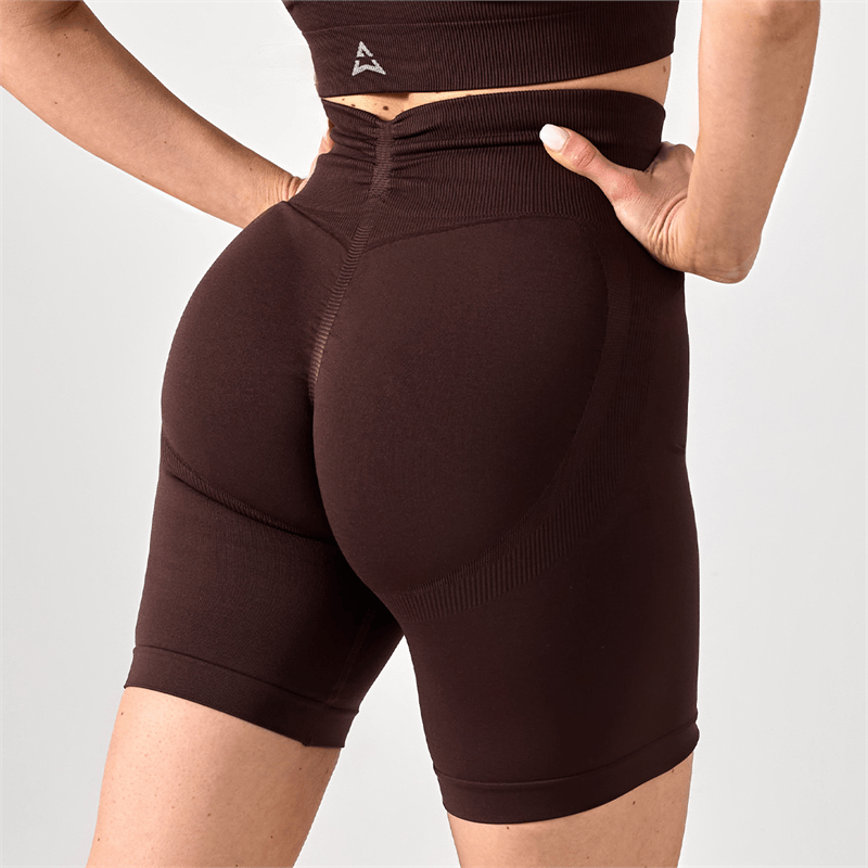 Allwear Szorty Push Up V Back Espresso