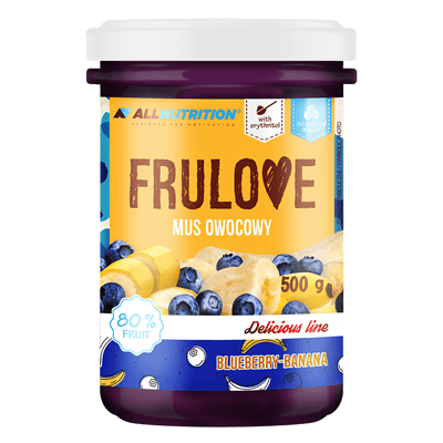 ALLNUTRITION FRULOVE BERRY AND BANANA FRUIT MOUSSE