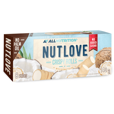 ALLNUTRITION NUTLOVE Crispy Rolls Coconut