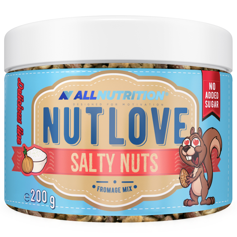 ALLNUTRITION ALLNUTRITION Nutlove Salty Nuts Fromage Fort and Chili Pepper