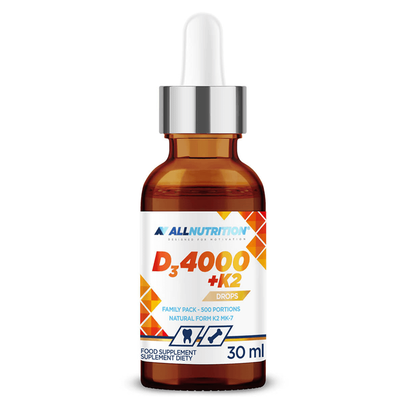 ALLNUTRITION VITAMIN D3 4000 + K2 DROPS