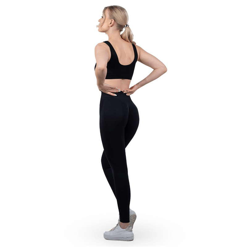 SFD WEAR Seamless Leggings Push UP Black