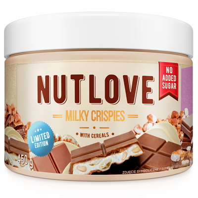 ALLNUTRITION NUTLOVE Milky Crispies Limited Edition