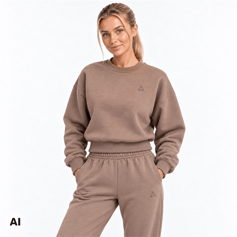 Allwear Women's Sweatshirt Cozy Club Mushroom