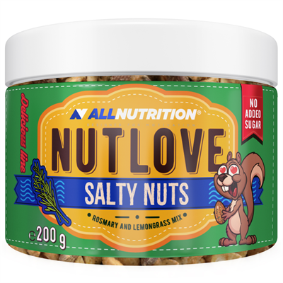 ALLNUTRITION NUTLOVE SALTY NUTS ROSEMARY WITH LEMONGRASS