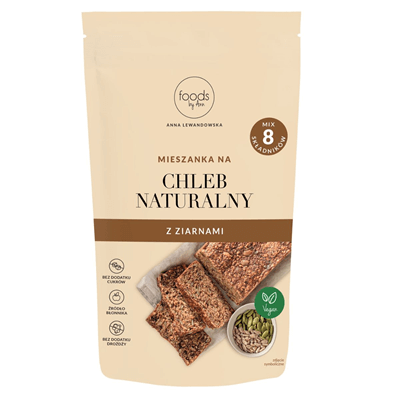 Foods By Ann Flour mixture for natural bread with grains