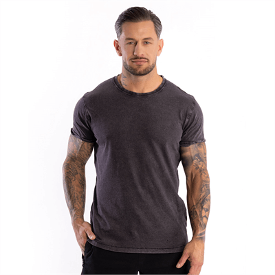 SFD WEAR MEN'S T-SHIRT Rubbed Black