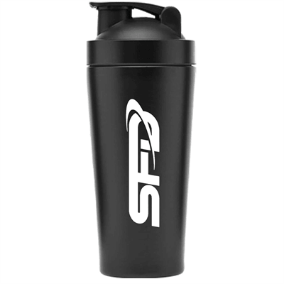 SFD NUTRITION Black Stainless Steel Shaker