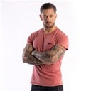 Męski T-SHIRT Rubbed Red (1szt)