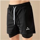 Spodenki 2w1 BLACK (1 szt.)