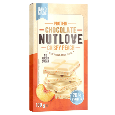 ALLNUTRITION Protein Chocolate Nutlove Crispy Peach