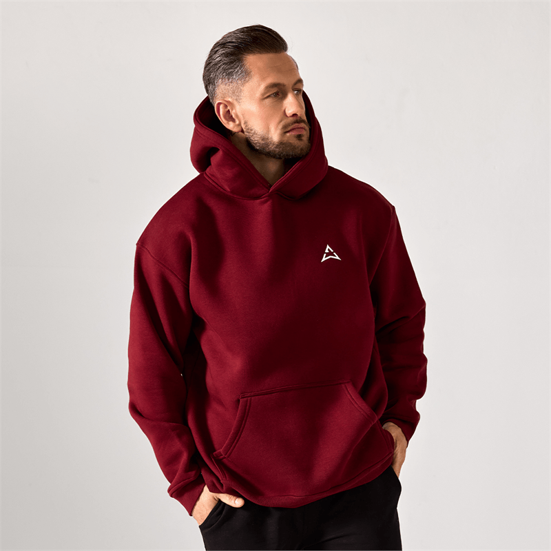 Allwear MEN’S SWEATSHIRT DARK BURGUNDY