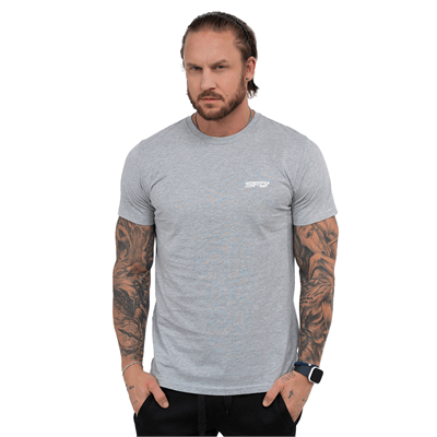 SFD WEAR MEN'S T-SHIRT Premium Grey Melange