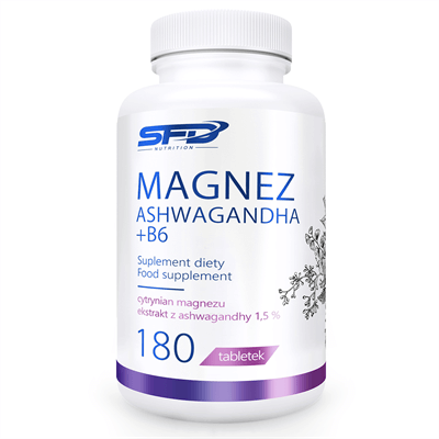 SFD NUTRITION MAGNESIUM ASHWAGANDHA + B6