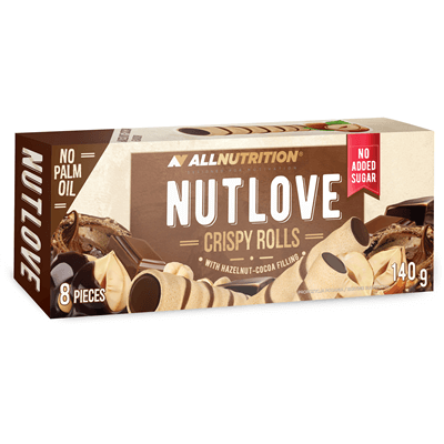 ALLNUTRITION NUTLOVE Crispy Rolls Hazelnut-Cocoa