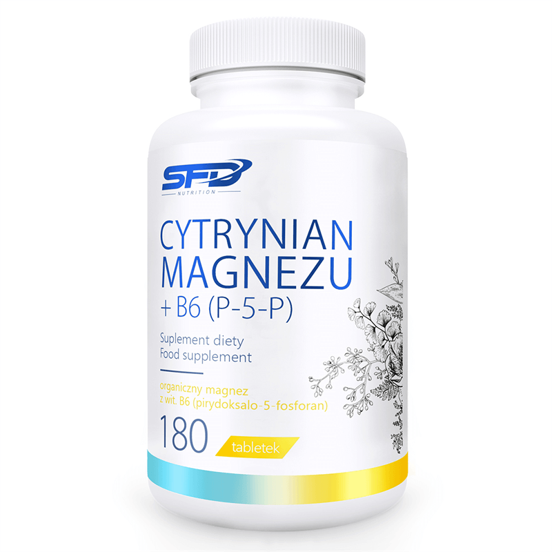 SFD NUTRITION MAGNESIUM CITRATE + B6 (P-5-P)