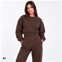 Bluza Damska Cozy Club Brown (1 szt.)
